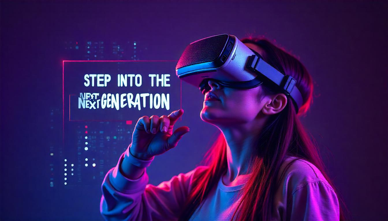 Professional exploring a next-generation virtual reality interface