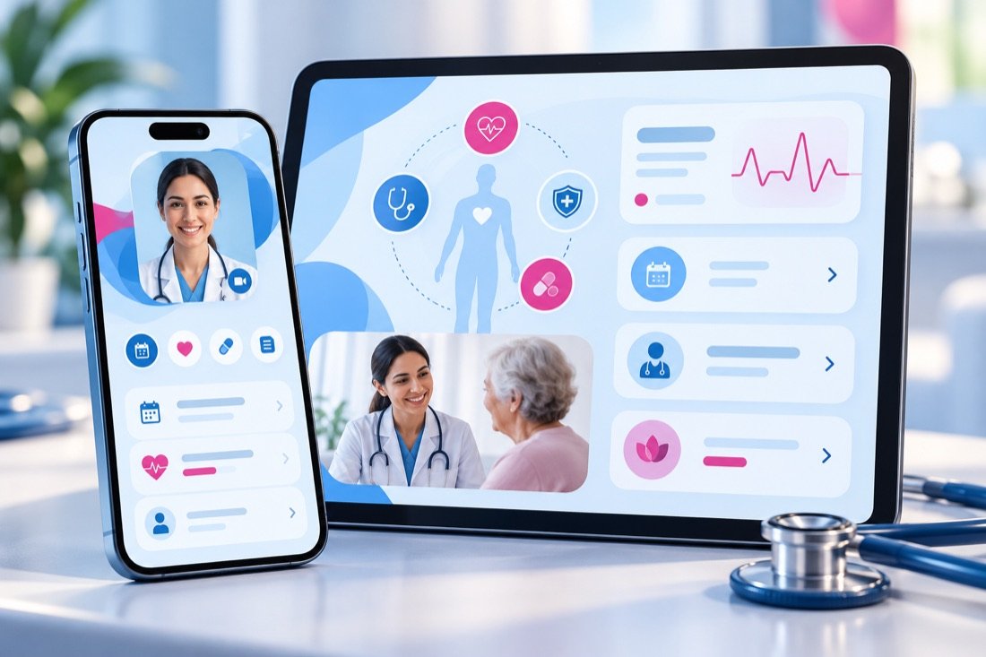 Health Uno digital health experience on mobile devices